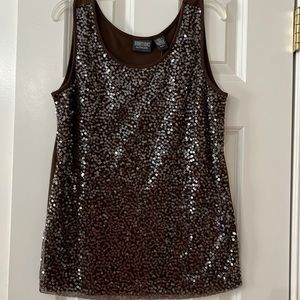 New Chico’s Sequin Tank Top